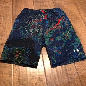 Boys Map Shorts fir the well known Explorer!!